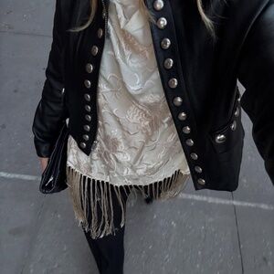 LF vest "Free generation" blackish navy small!